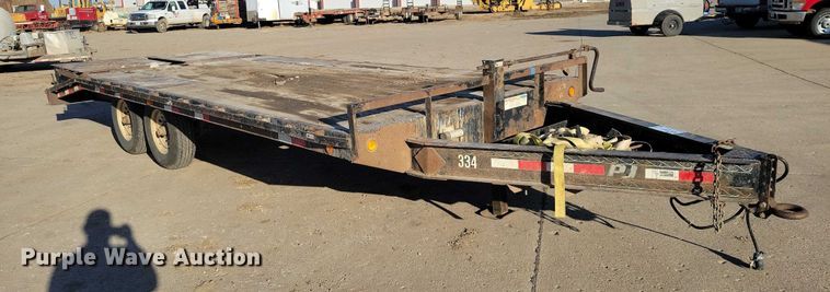 image for item EA2735 2015 PJ F8202 equipment trailer
