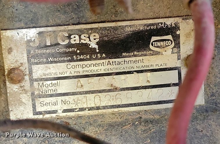 image for item EA2749 Case W20 wheel loader