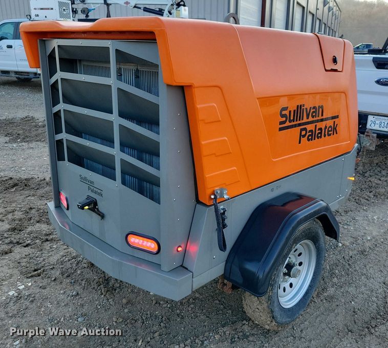 image for item EA2751 2022 Sullivan Palatek D185PKR air compressor