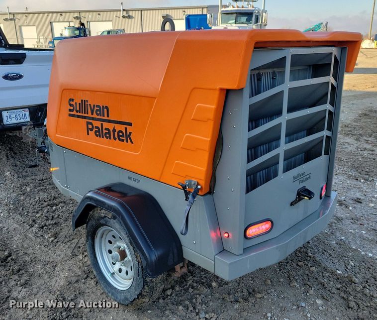 image for item EA2751 2022 Sullivan Palatek D185PKR air compressor