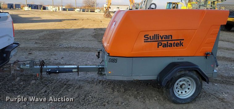 image for item EA2751 2022 Sullivan Palatek D185PKR air compressor