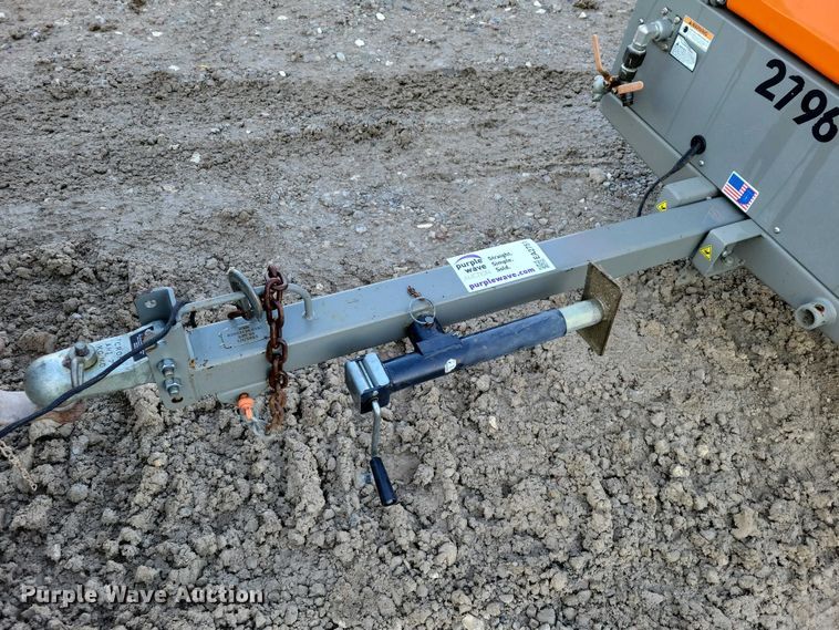 image for item EA2751 2022 Sullivan Palatek D185PKR air compressor