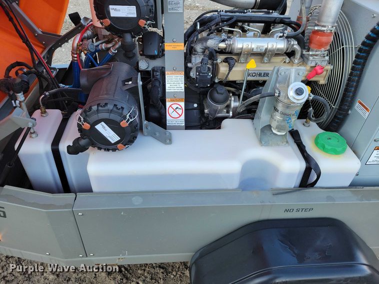 image for item EA2751 2022 Sullivan Palatek D185PKR air compressor