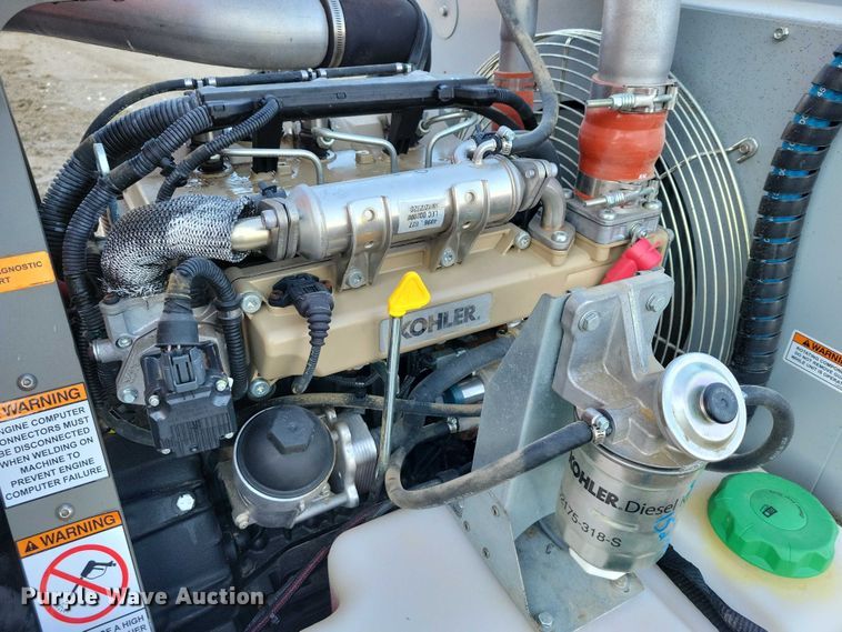 image for item EA2751 2022 Sullivan Palatek D185PKR air compressor