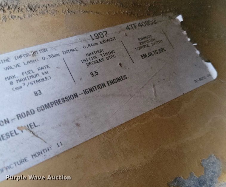 image for item EA2755 1998 Caterpillar 953C 