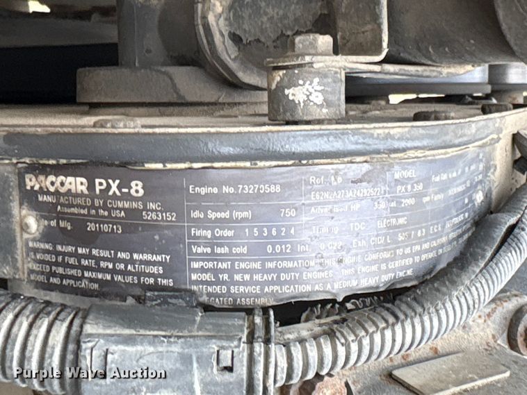 image for item EA6985 2012 Kenworth T370 utility / service truck