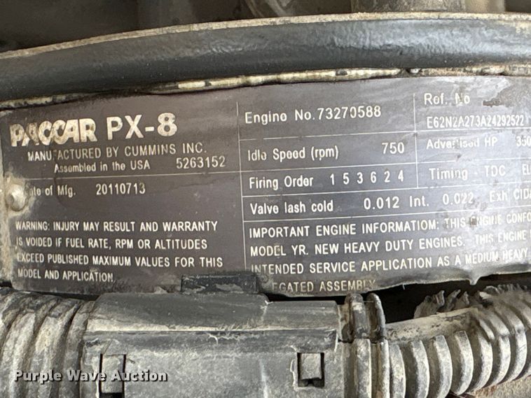 image for item EA6985 2012 Kenworth T370 utility / service truck