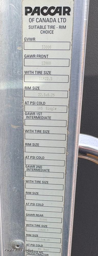 image for item EA6985 2012 Kenworth T370 utility / service truck