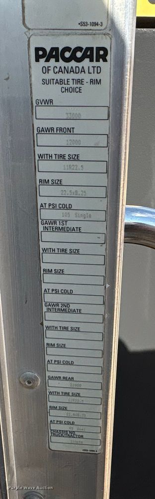 image for item EA6986 2012 Kenworth T370 utility / service truck