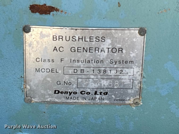 image for item EA7088 Whisperwatt DCA-125USJ generator