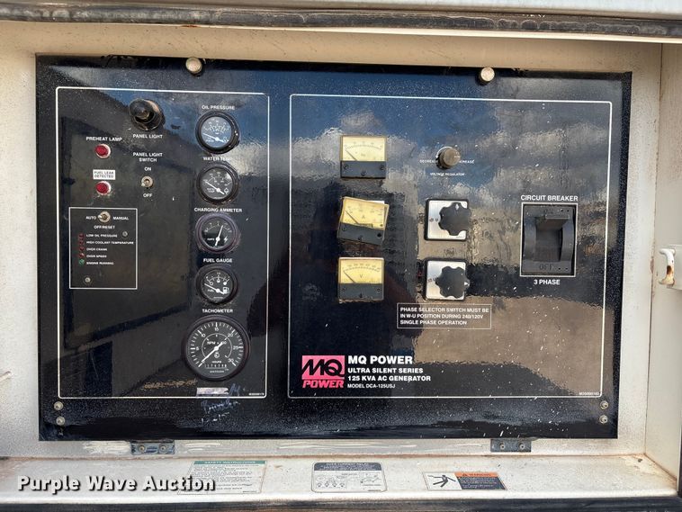 image for item EA7088 Whisperwatt DCA-125USJ generator