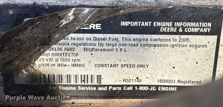 image for item EA7088 Whisperwatt DCA-125USJ generator