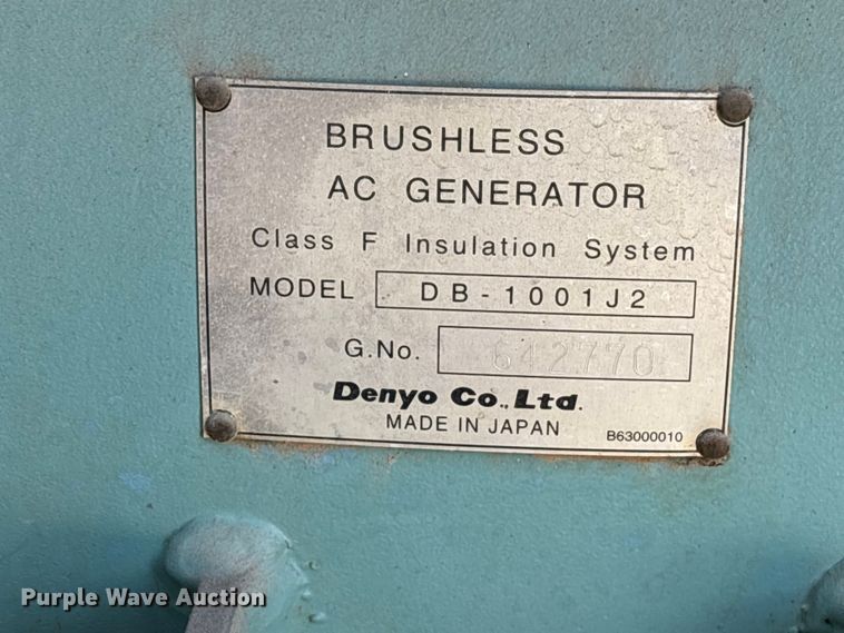 image for item EA7089 Whisperwatt DCA-85USJ generator