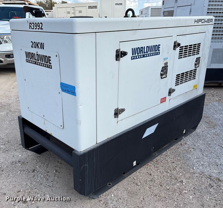 image for item EA7090 2015 Hipower HRYW25T6 generator