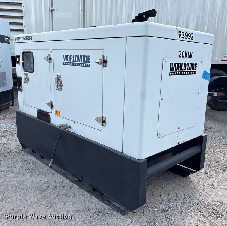 image for item EA7090 2015 Hipower HRYW25T6 generator