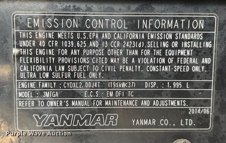 image for item EA7090 2015 Hipower HRYW25T6 generator