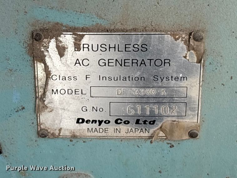 image for item EA7091 Whisperwatt DF-300SSK generator