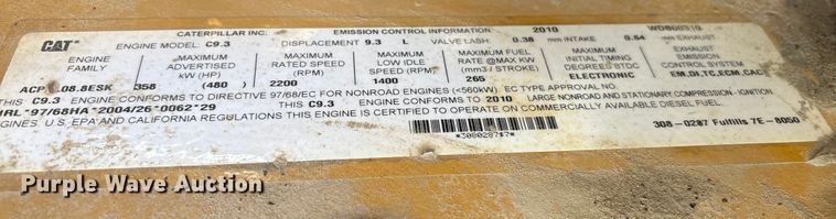 image for item EA7092 2011 Caterpillar D7E LGP dozer