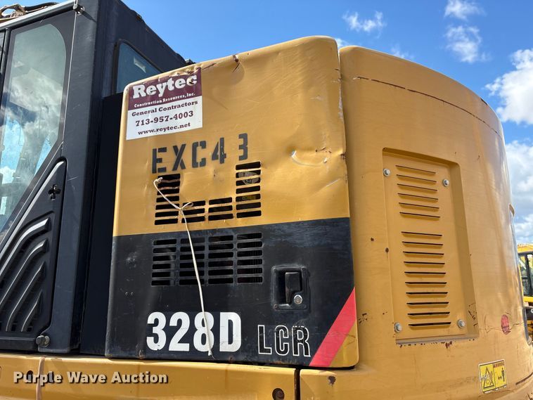 image for item EA7095 2013 Caterpillar 328D LCR excavator