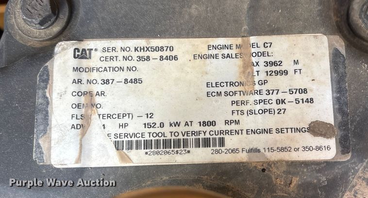 image for item EA7095 2013 Caterpillar 328D LCR excavator