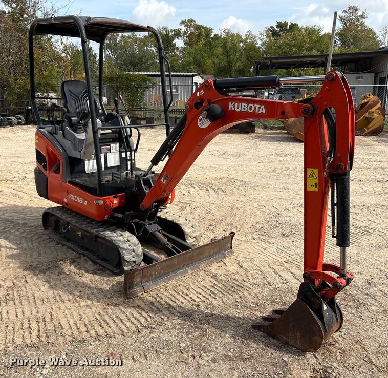 EXCAVADORA 2020 KUBOTA KX0184