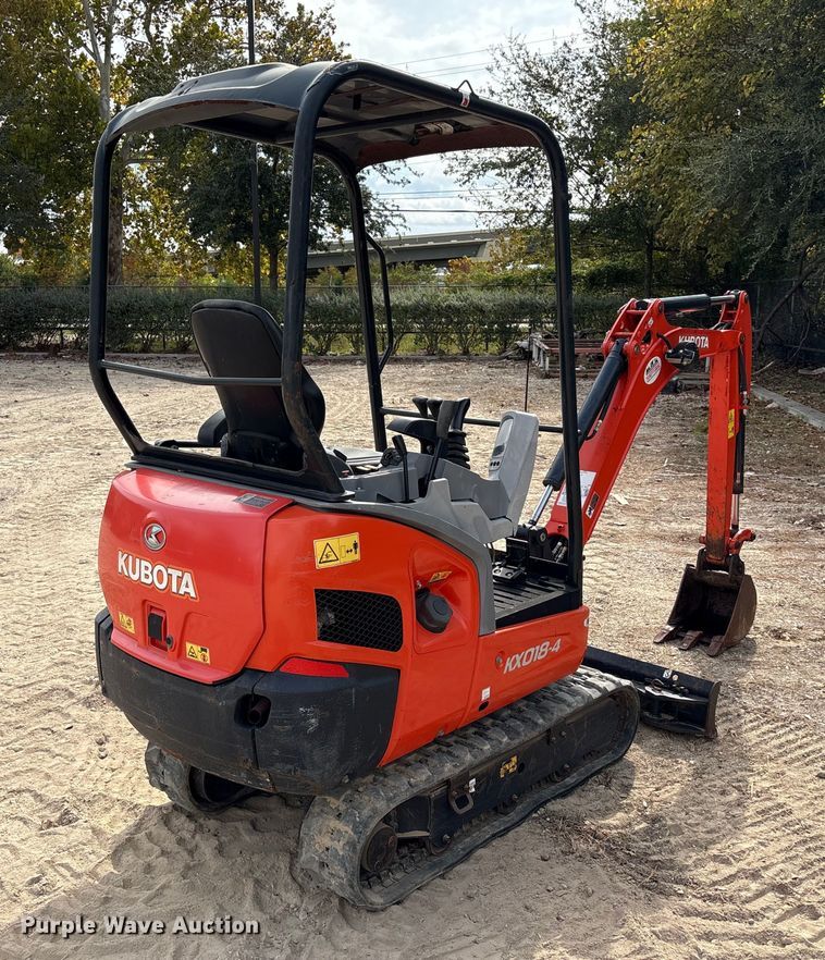 EXCAVADORA 2020 KUBOTA KX0184