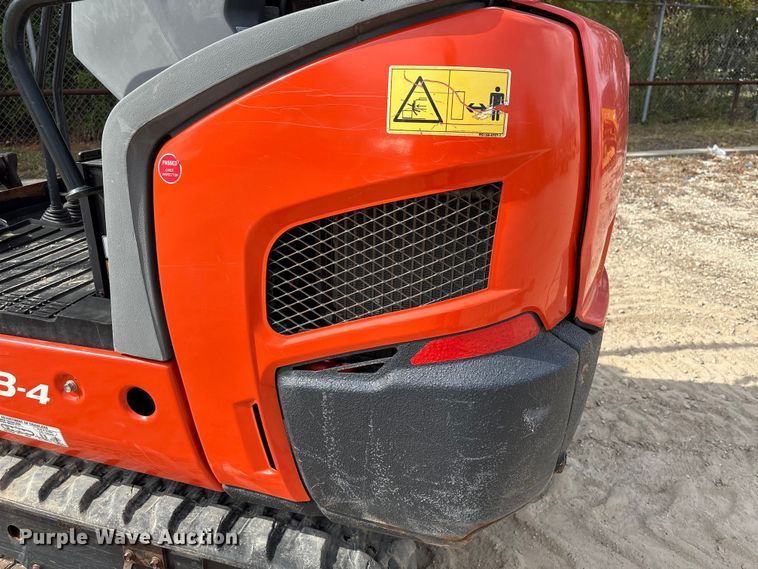 image for item EA7100 2020 Kubota KX018-4 mini excavator