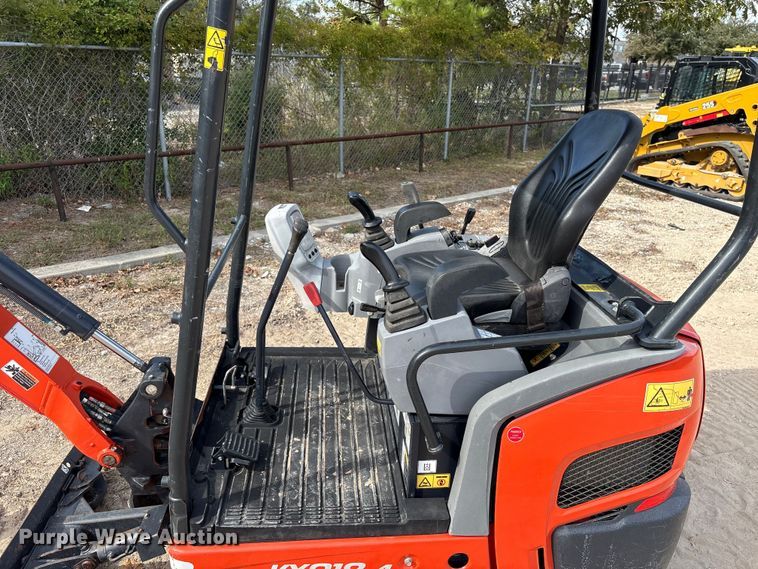 image for item EA7100 2020 Kubota KX018-4 mini excavator