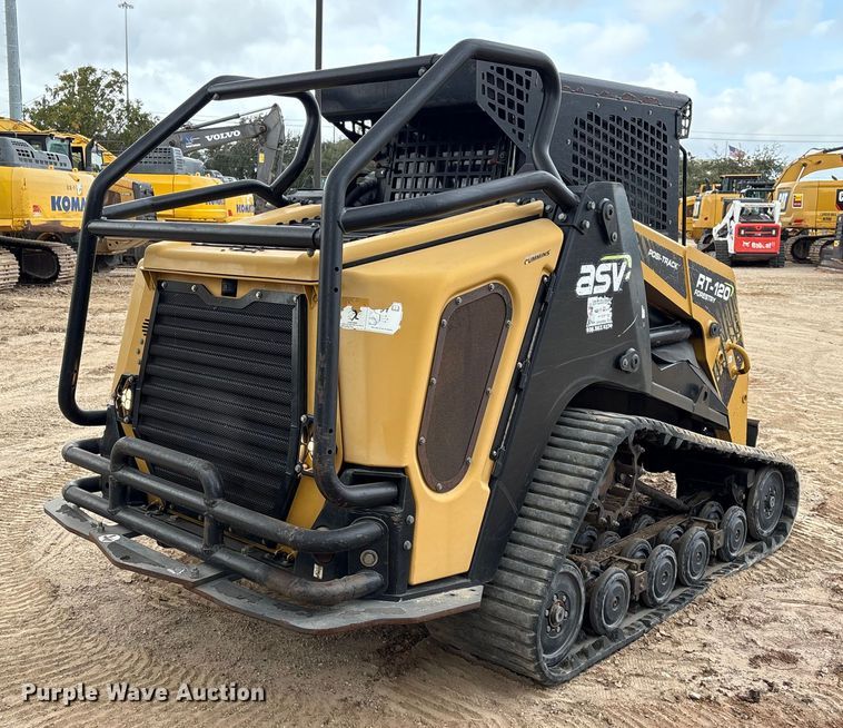 MINI CARGADOR SOBRE ORUGAS 2018 ASV RT120F