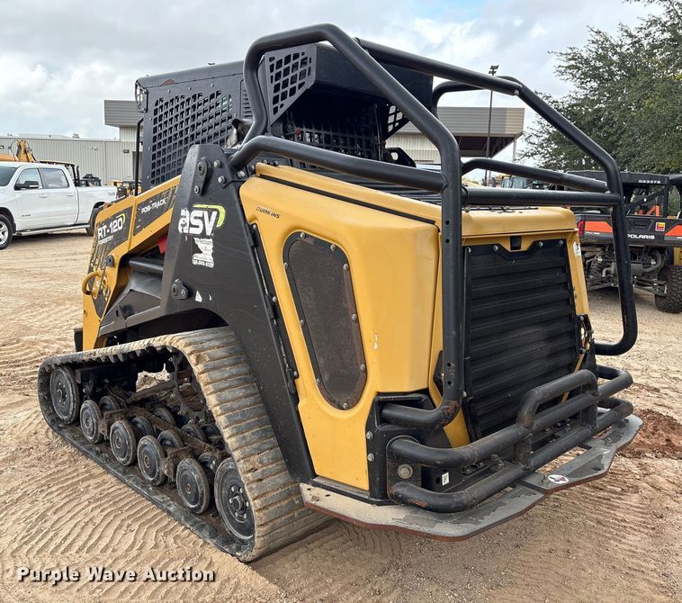 image for item EA7102 2018 ASV RT120F tracked skid steer loader