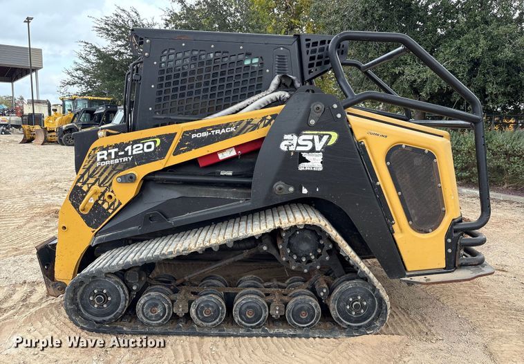 image for item EA7102 2018 ASV RT120F tracked skid steer loader