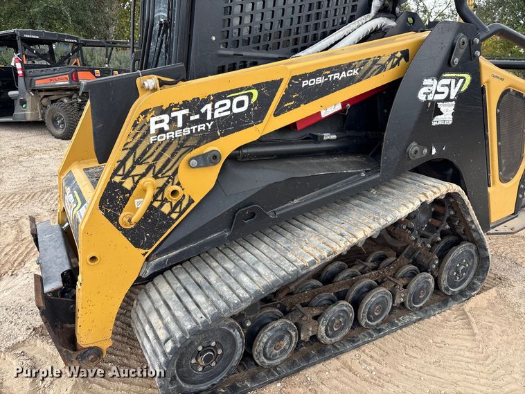 image for item EA7102 2018 ASV RT120F tracked skid steer loader