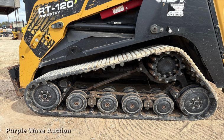 image for item EA7102 2018 ASV RT120F tracked skid steer loader
