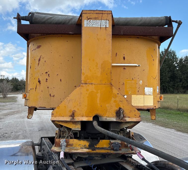 image for item EA7107 1991 Lufkin TD-25 end dump trailer