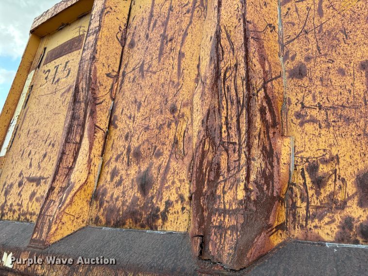 image for item EA7107 1991 Lufkin TD-25 end dump trailer