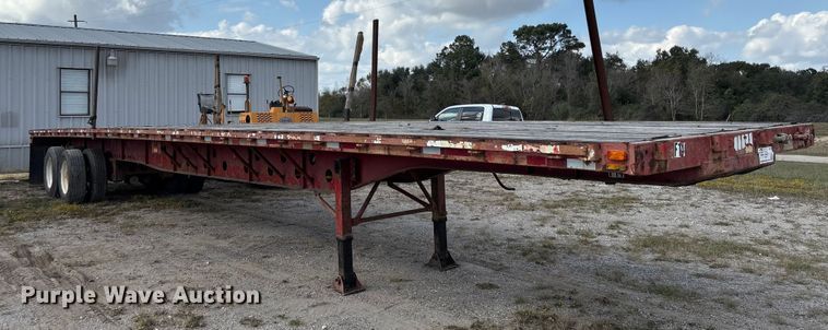 image for item EA7108 1996 Transcraft TL2000 S2 flatbed trailer