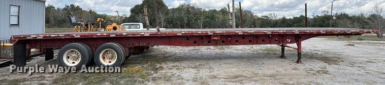 image for item EA7108 1996 Transcraft TL2000 S2 flatbed trailer