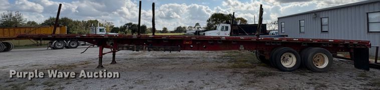image for item EA7108 1996 Transcraft TL2000 S2 flatbed trailer