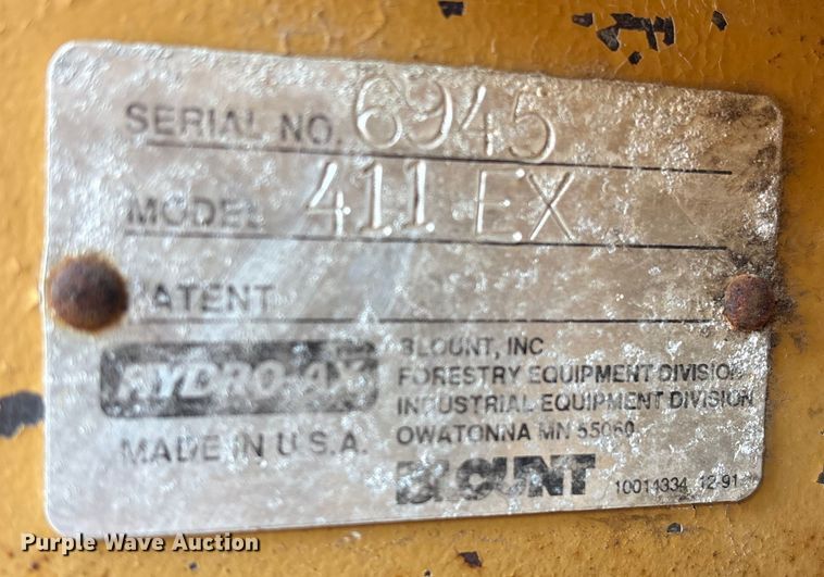 image for item EA7124 1999 Hydro-Ax 411EX feller buncher