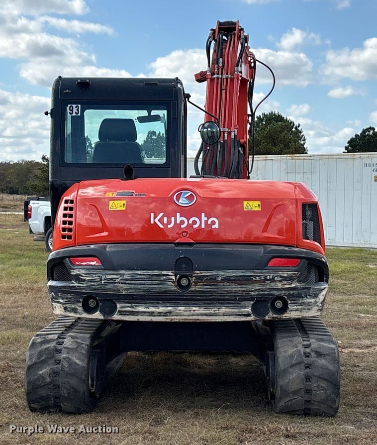 image for item EA7746 2022 Kubota KX080-4 mini excavator