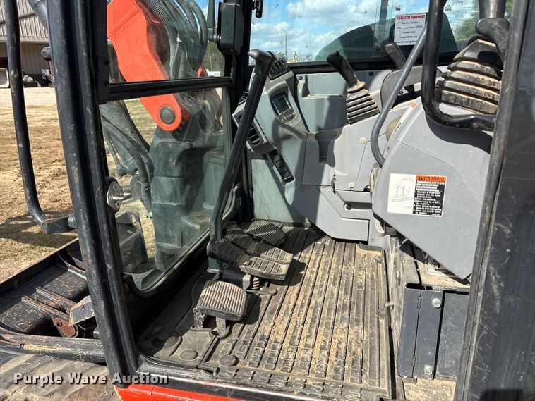 image for item EA7746 2022 Kubota KX080-4 mini excavator