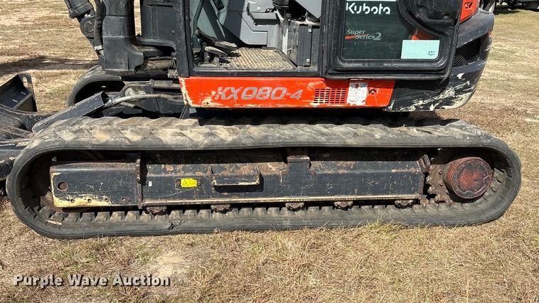 image for item EA7746 2022 Kubota KX080-4 mini excavator
