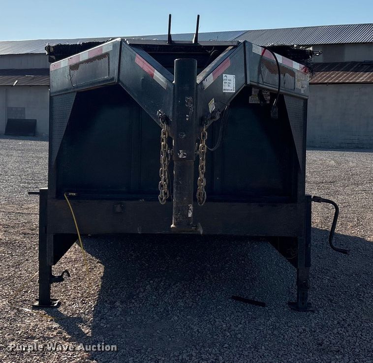 image for item EA7754 2018 Texas Pride DT72021KBP dump trailer