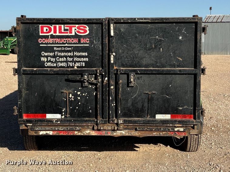 image for item EA7754 2018 Texas Pride DT72021KBP dump trailer