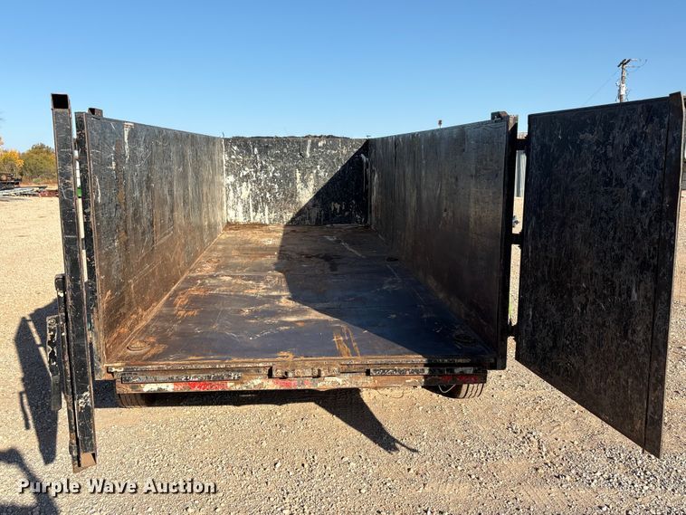 image for item EA7754 2018 Texas Pride DT72021KBP dump trailer