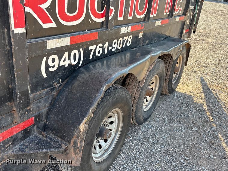 image for item EA7754 2018 Texas Pride DT72021KBP dump trailer