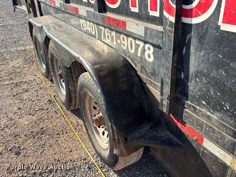 image for item EA7754 2018 Texas Pride DT72021KBP dump trailer