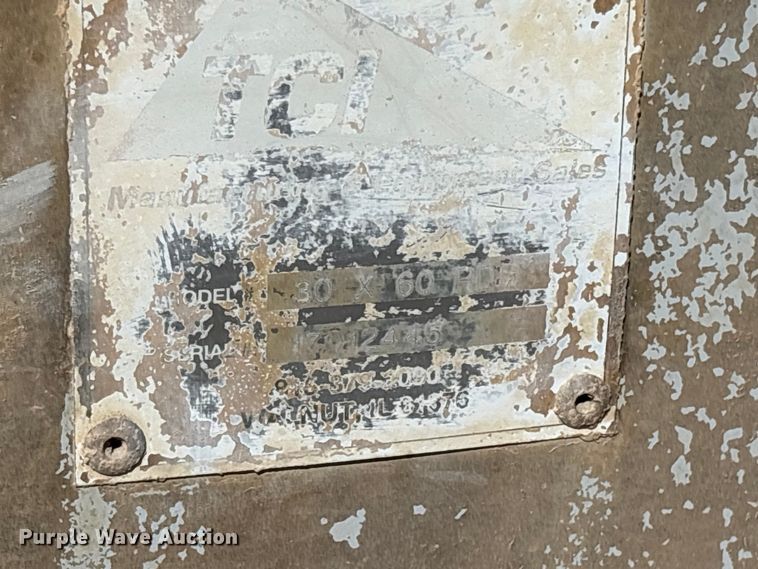 image for item EA7971 2017 TCI 30 X 60 RDS radial stacking conveyor