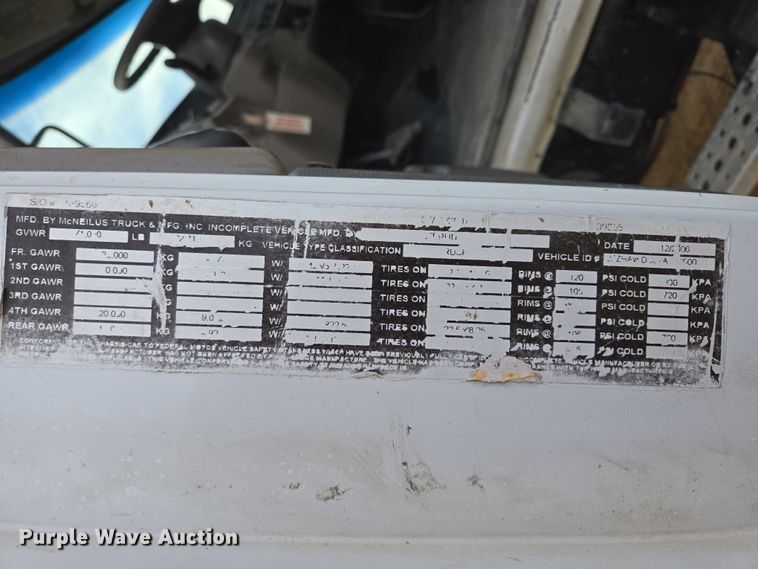 image for item EB1153 2007 Sterling L8500 ready mix truck