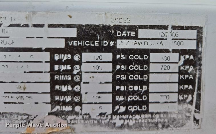 image for item EB1153 2007 Sterling L8500 ready mix truck